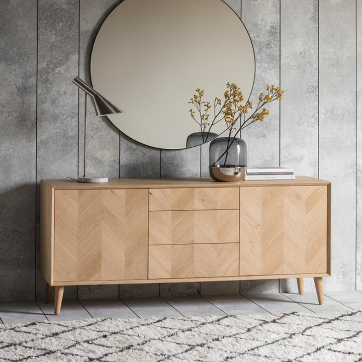 Milano 2 Door 3 Drawer Sideboard Gallery Direct