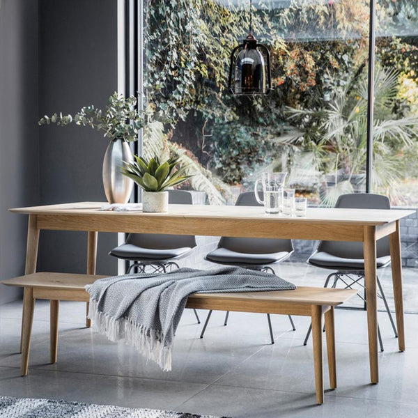 Milano Extending Dining Table 252cm, Gallery Direct