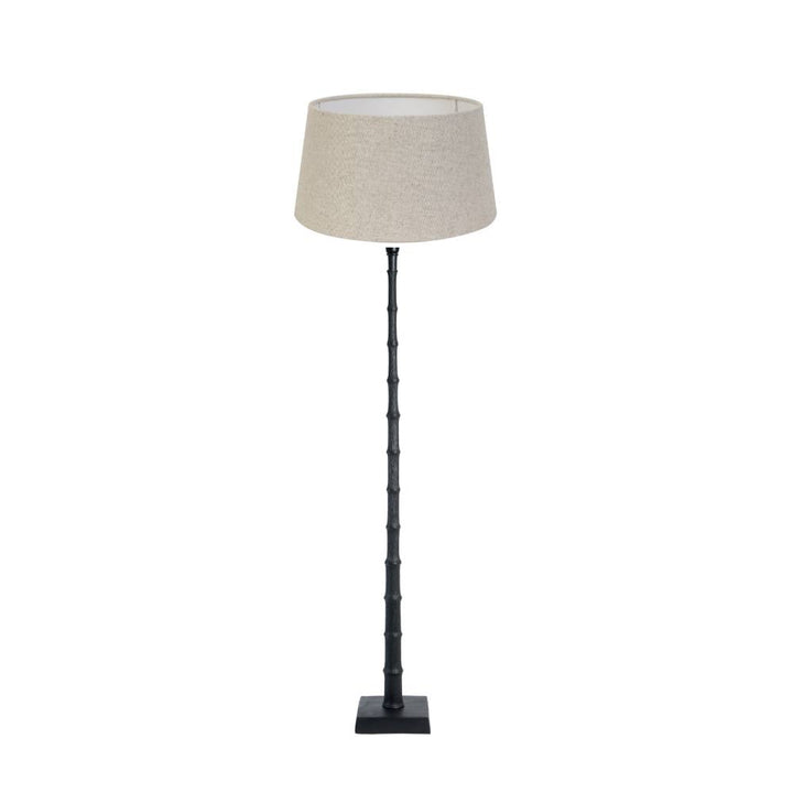 Mindy Floor Lamp - Black with Shade Light & Living
