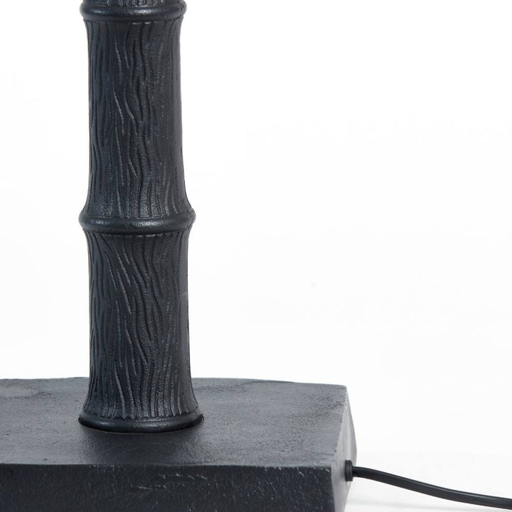 Mindy Floor Lamp - Black with Shade Light & Living
