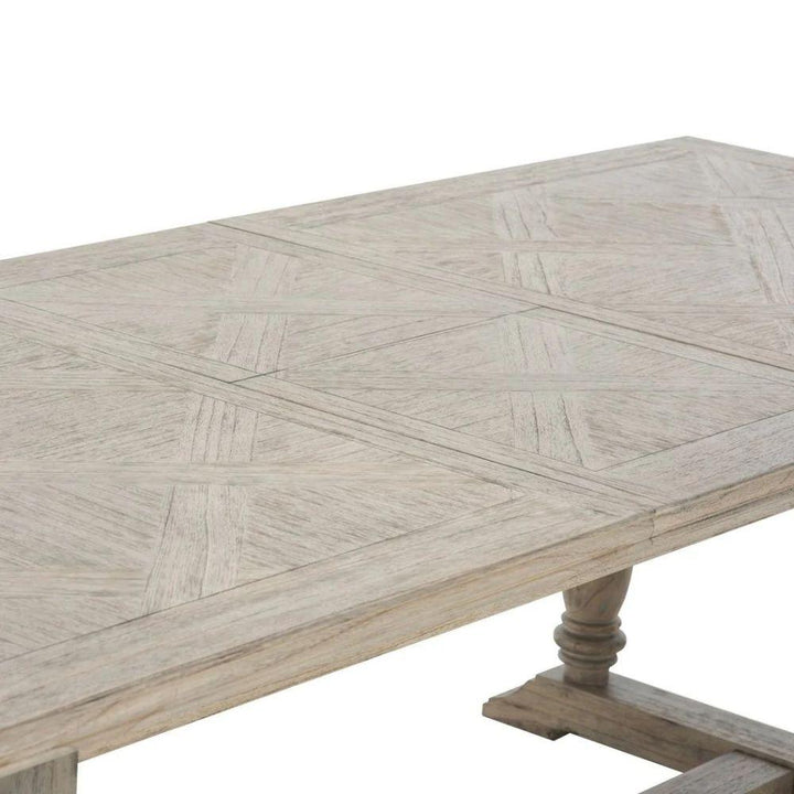 Mustique Extending Dining Table 200 250cm - Limited Stock Gallery Direct