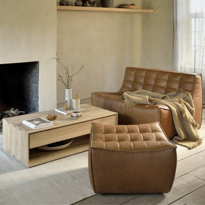 Ethnicraft N701 Modular Sofa - Old Saddle - Pod Furniture Ireland