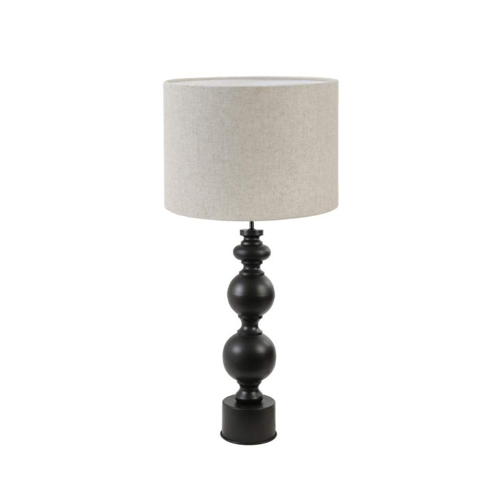 Maggie Over Sized Lamp with Linen Shade Light & Living