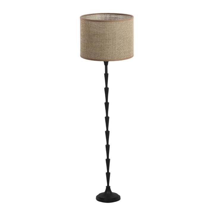Russell Floor Lamp with Linen Shade Light & Living