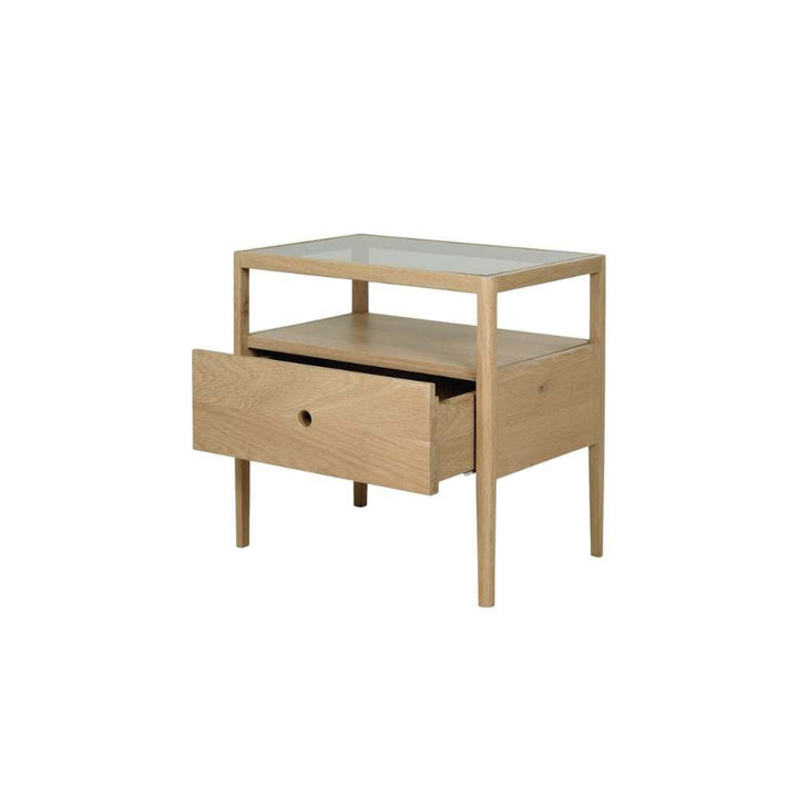 Ethnicraft Spindle Bedside Table - Pod Furniture Ireland