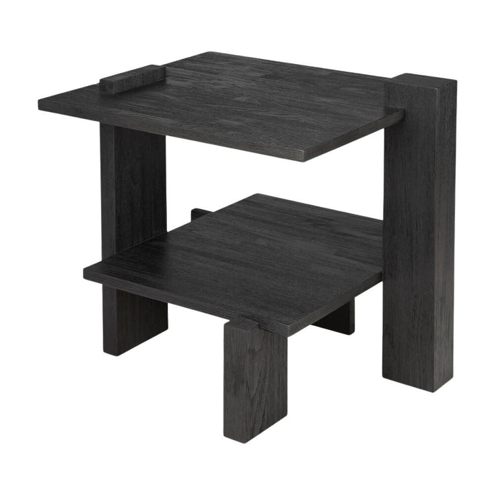 Ethnicraft Teak Abstract Side Table - Pod Furniture Ireland