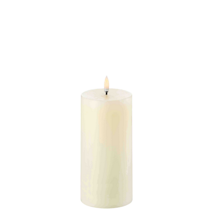 Pillar LED Candle 15cm Ivory Podfurniture