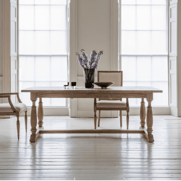 Mustique Extending Dining Table 200-250cm - Limited Stock Gallery Direct