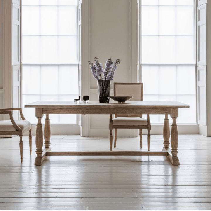Mustique Extending Dining Table 200 250cm - Limited Stock Gallery Direct