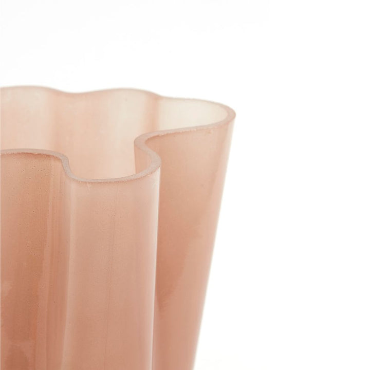Table Lamp LED Old Pink Glass Light & Living
