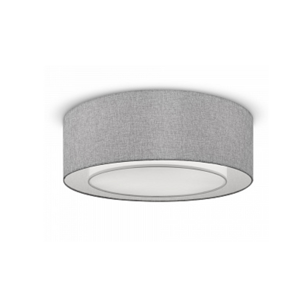 Soho Flush Ceiling Lamp - Grey Maytoni