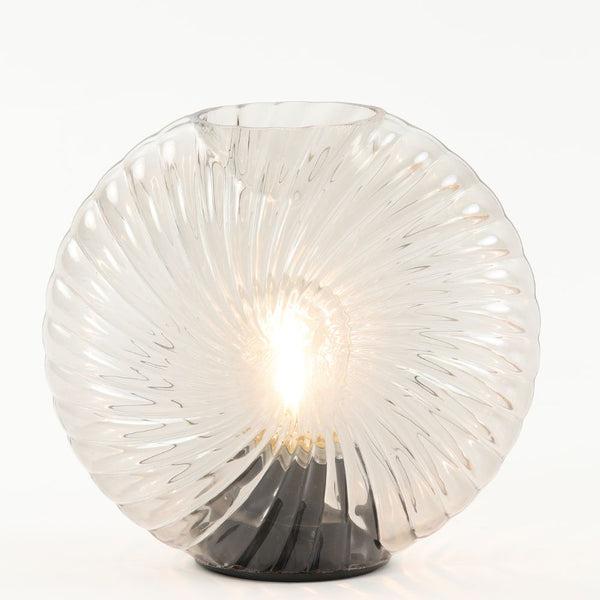 LED Glass Table Lamp - Sand Light & Living