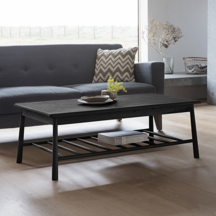 Wycombe Rectangle Coffee Table Black Gallery Direct
