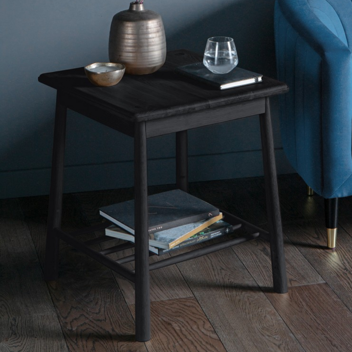 Wycombe Side Table Black Gallery Direct