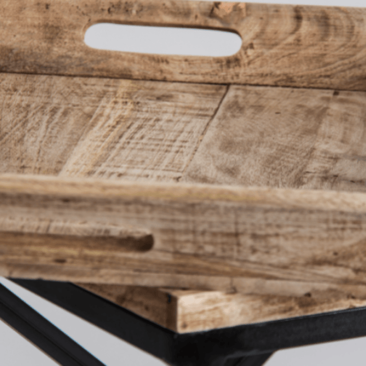 New England Side Table with Tray Vical