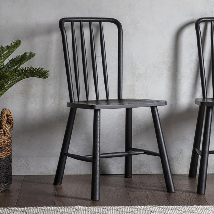 Wycombe Dining Chair Black Gallery Direct
