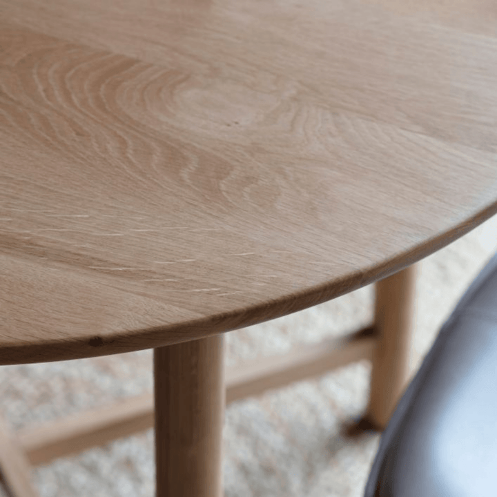 Kingham Round Dining Table 90cm Gallery Direct