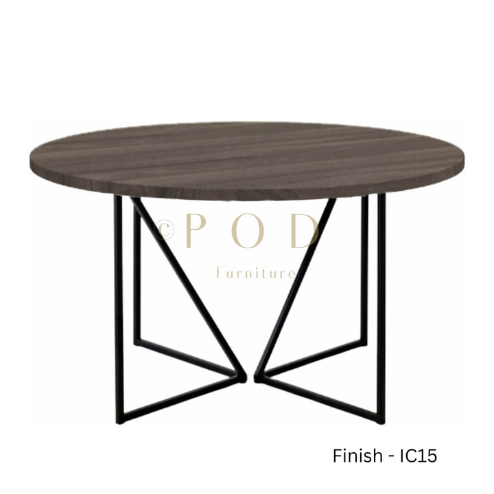 Zadar Extendable Round Dining Table Kristensen