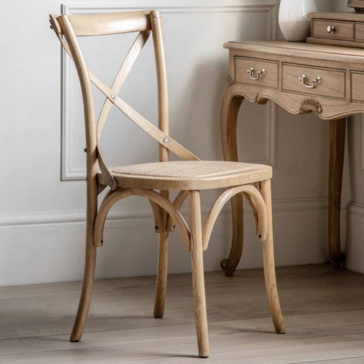 Cafe Dining Chair Natural Wood - Pod Furniture Ireland
