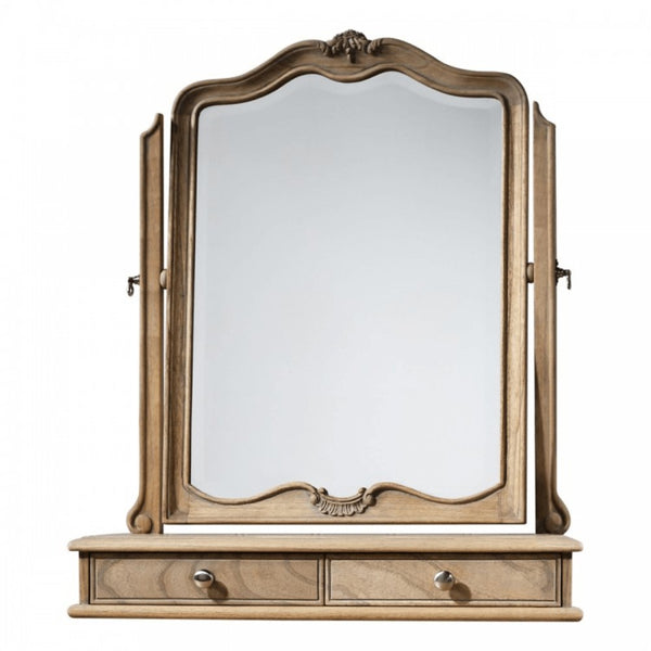 Chic Weathered Table Mirror Gallery Direct
