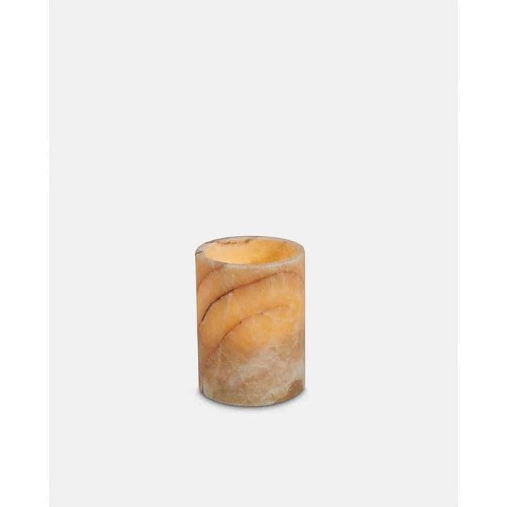 LED Candle - Marble 12cm Podfurniture