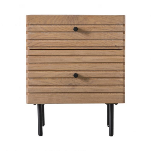 Okayama 2 Drawer Bedside Gallery Direct