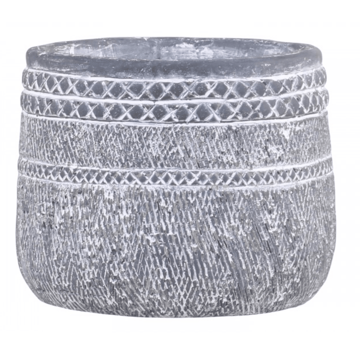 Grey Cholet Medium Plant Pot Podfurniture